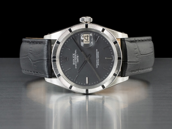 Rolex Date 34 Nero Matt Black Onyx  Watch  1501